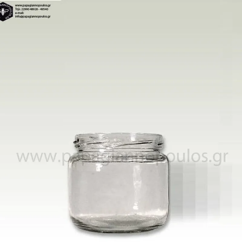 ΒΑΖΑ 0,370 ML Φ82 ΓΥΑΛΙΝΟ ΜΕ ΚΑΠΑΚΙ (20 ΤΜΧ)