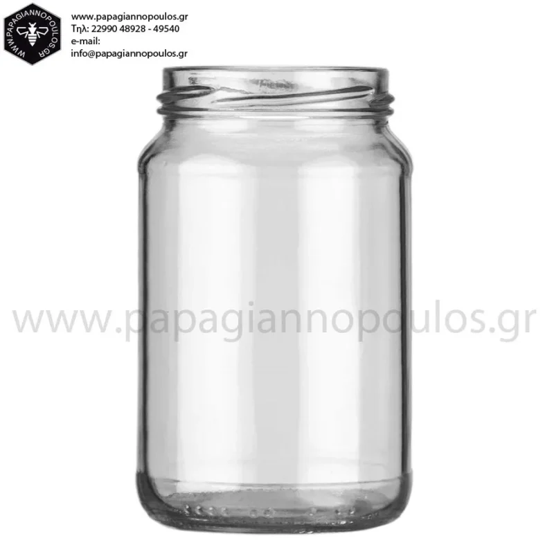 ΒΑΖΑ 0,370 ml ΓΥΑΛΙΝΟ ΜΕ ΚΑΠΑΚΙ Φ63 (12 ΤΜΧ)