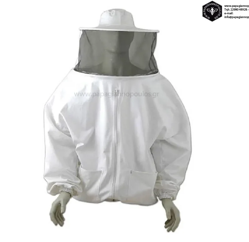 ΜΠΟΥΦΑΝ ΜΕ ΑΠΟΣΠΩΜΕΝΟ ΚΑΠΕΛΟ (BEEKEEPING SUPER JACKET, MASK)