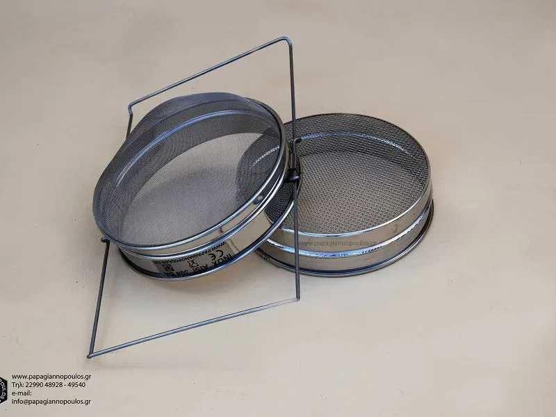 ΦΙΛΤΡΟ ΜΕΛΙΟΥ Φ230 ΜΕ ΔΙΠΛΗ ΣΙΤΑ ΑΝΟΞΕΙΔΩΤΟ ΔΙΑΜΕΤΡΟΥ (INOX/AISI/304 BA)